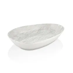 Блюдо овальное 16*10,5 см h3,2 см 140 мл емкость для закусок Ombra Island Gray By Bone [6]