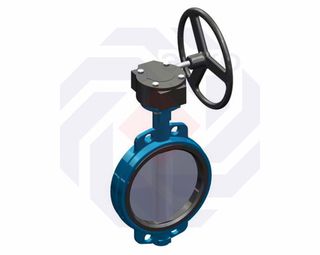 Затвор дисковый поворотный T.i.S. D104 DN 200