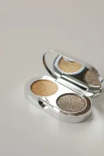 Тени-спарклы для век MAKEUPSTOREKZ DOUBLE SPARKLES - MOONRIVER DS03