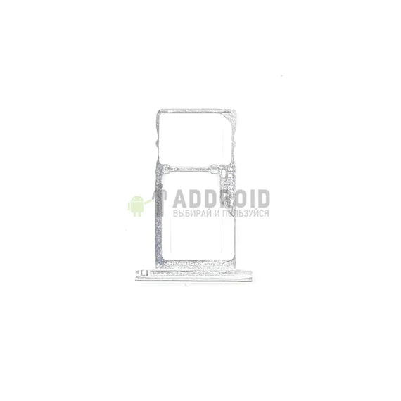 Sim лоток для Oukitel K10000 Pro Silver