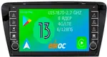 Магнитола для Skoda Octavia A7 2013-2020 - Airoc AB-3201 (кнопки и крутилки), Android 13, Быстрая, SIM-слот, CarPlay
