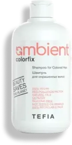 Шампунь для окрашенных волос Colorfix Ambient Tefia, 250 мл