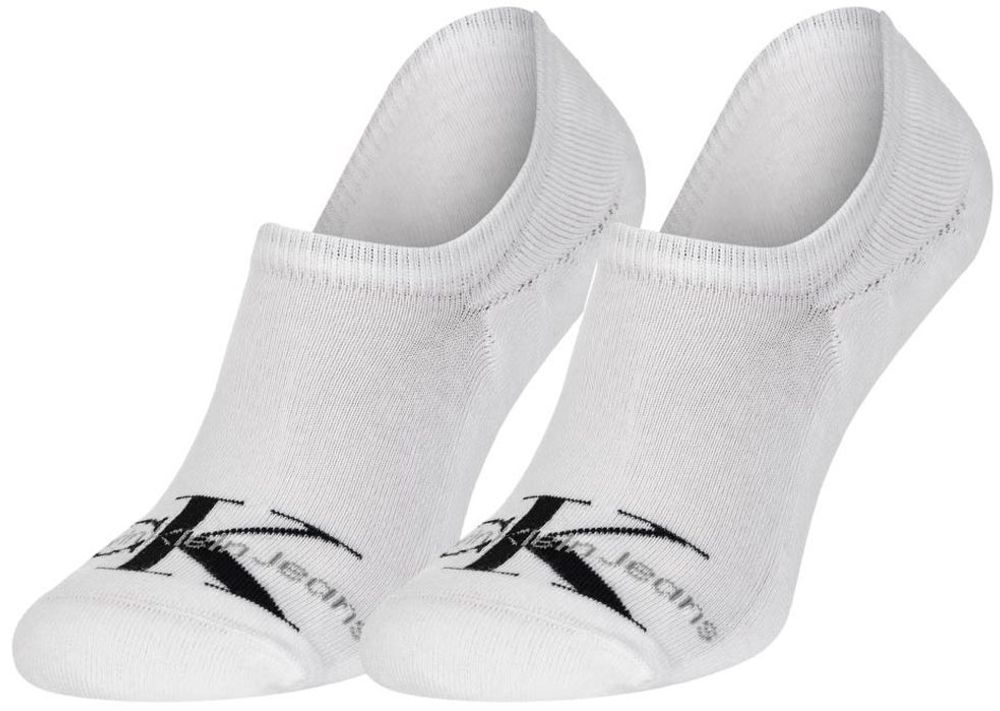 Теннисные носки Calvin Klein Footie High Cut 1P - белый
