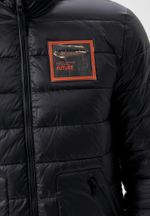 Куртка муж LAGERFELD 524502 черная оранжем