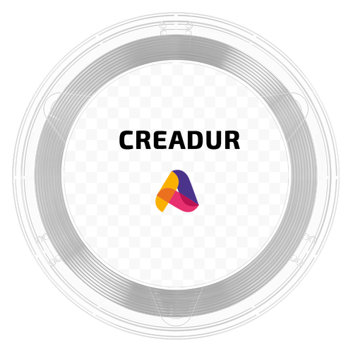 CREADUR пластик для 3D печати, 1.75 мм, натуральный, 750  гр.