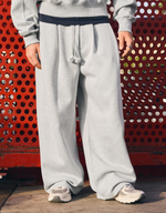 Мужские брюки super baggy fit со складками - BERSHKA