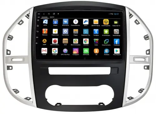 Магнитола для Mercedes-Benz Vito 2014+ - Parafar PF477XHD на Android 13, CarPlay, 4G SIM-слот