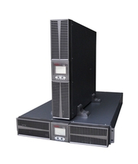 Онлайн ИБП ДКС серии Small Rackmount, 3000 ВА/2700 Вт, 1/1, 8xIEC C13, EPO, USB, RS-232, RJ45, Rack 2U, без АКБ, 9Ач