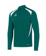 Джемпер тренировочный Jogel DIVISION PerFormDRY Training 1/4 Zip Top-K, темно-зеленый N4