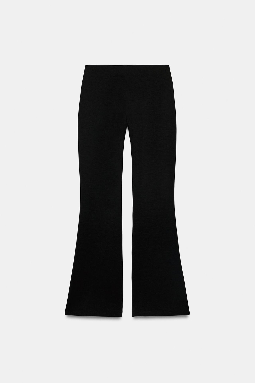 ZARA БРЮКИ FLARE, ЧЕРНЫЙ