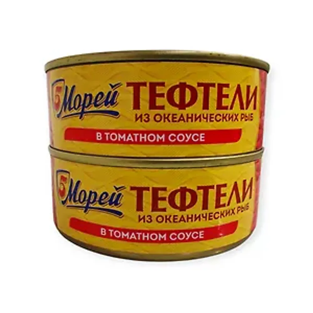Тефтели из океан. рыб в т/с 240г 5М (№3) 24 шт