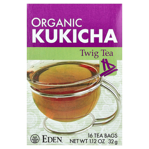 Eden Foods, органический чай кукича, 16 чайных пакетиков, 32 г (1,12 унции)