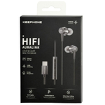 Наушники с микрофоном Keephone HIFI KP-WE001 Type-C черные