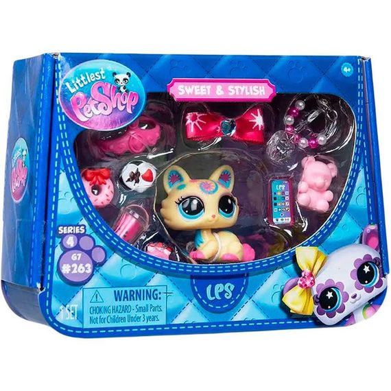 Игровой набор "Стиль", фигурка животного с аксессуарами, Кошка Рэгдолл