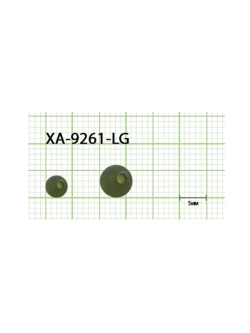 Бусины резиновые Rubber Bead LIGHT GREEN XA-9261