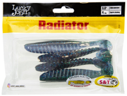 Мягкая съедобная приманка LJ Pro Series Radiator 5.0 in (125 мм), цвет Z13, 4 шт, арт. 140211-Z13