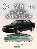 Щетки стеклоочистителя HUOYE Y8 600/450 мм на IranKhodro Soren | Hook/J-Hook