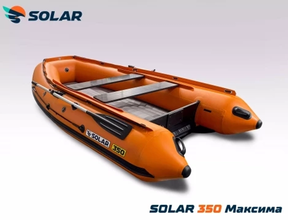 Лодка надувная моторная solar-350 к (максима)