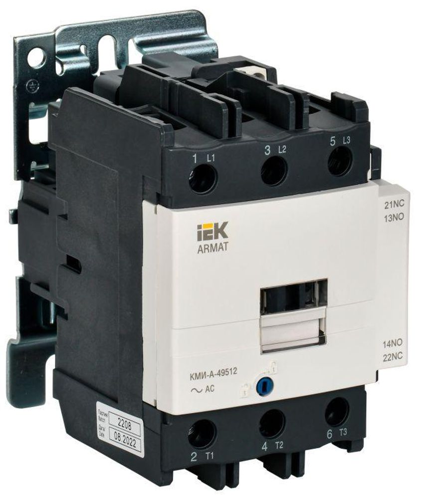 Контактор КМИ-А-49512 LC1D 95А кат. 48В AC 1НО+1НЗ AC-3 IEK AR-ACC-41-095-048-11