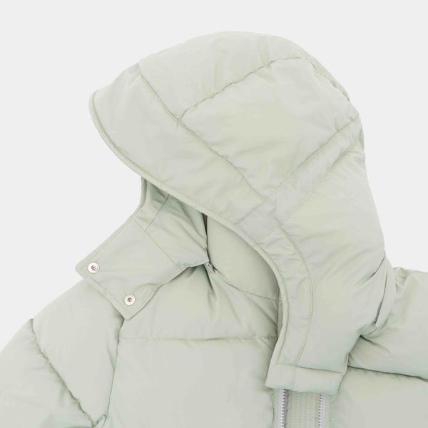 Пуховик FW24 Puffer Basic Green Slate светло-серый - фото 5