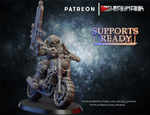 Genestealer Cults Atalan Jackals Байкер Генокульта №3 миниатюра для dnd, днд, pathfinder, фентези, Настольная игра, НРИ, Варгейм, РПГ