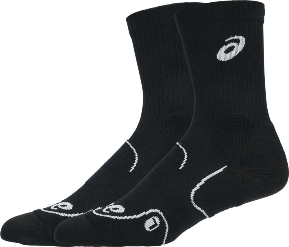 Теннисные носки Asics Tennis Court+ Tennis Crew 1P - performance black
