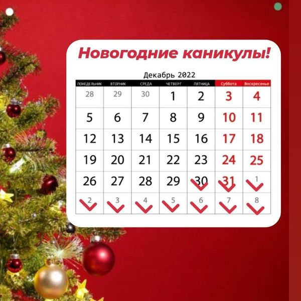 Новогодние каникулы Новогодние каникулы