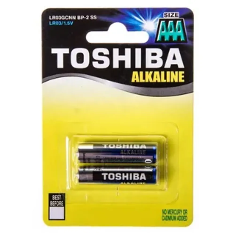 Батарейки Toshiba AАА2 BL2
