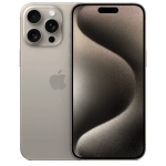 Смартфон Apple iPhone 15 Pro Max 256GB Dual Sim, Natural Titanium (Серый)
