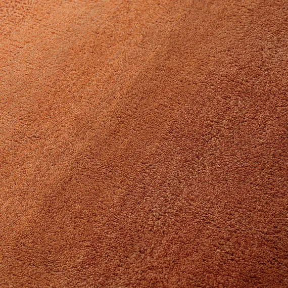 Ковер из шерсти over horizon терракотового цвета из коллекции trendy ruffles, 180х230 см