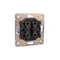 Выключатель для жалюзи KRANZ Miele Strong Графит KR-78-0711-6