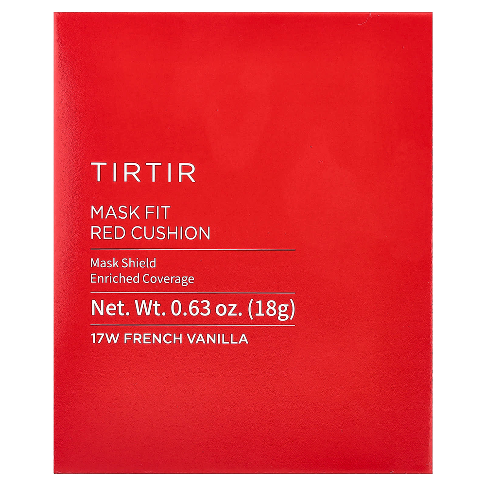 TIRTIR, Mask Fit Red Cushion, французская ваниль, 17 Вт, 18 г (0,63 унции)