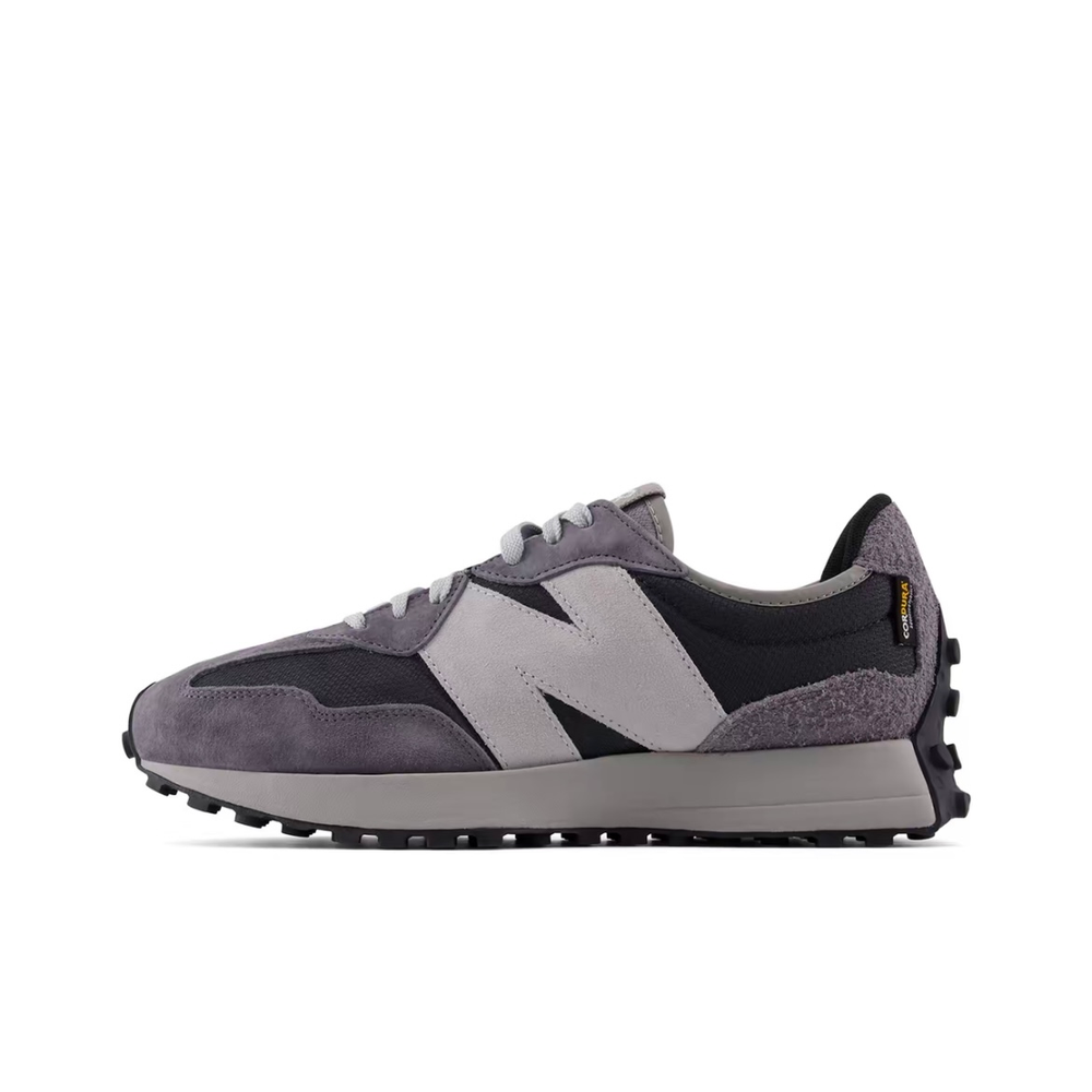 alt="New Balance 327 Cordura Dark Grey U327OD серые с CORDURA вид сбоку на белом фоне"