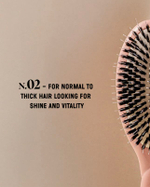 La Bonne Brosse Массажная расческа для волос N 02 Essential Detangling Brush - Emerald Green