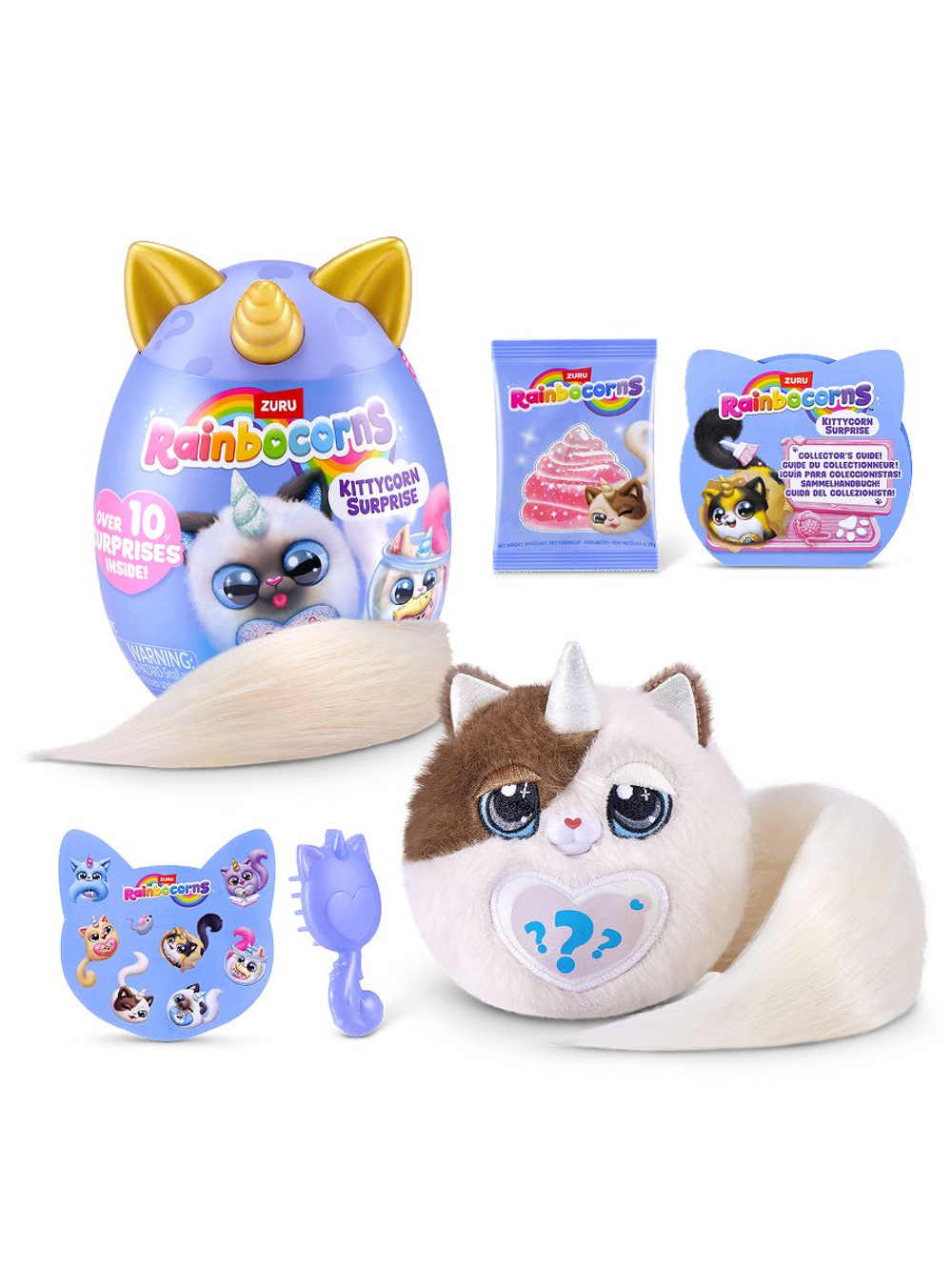 Мягкая игрушка Rainbocorns Котенок Kittycorn 2026 92104E_2026