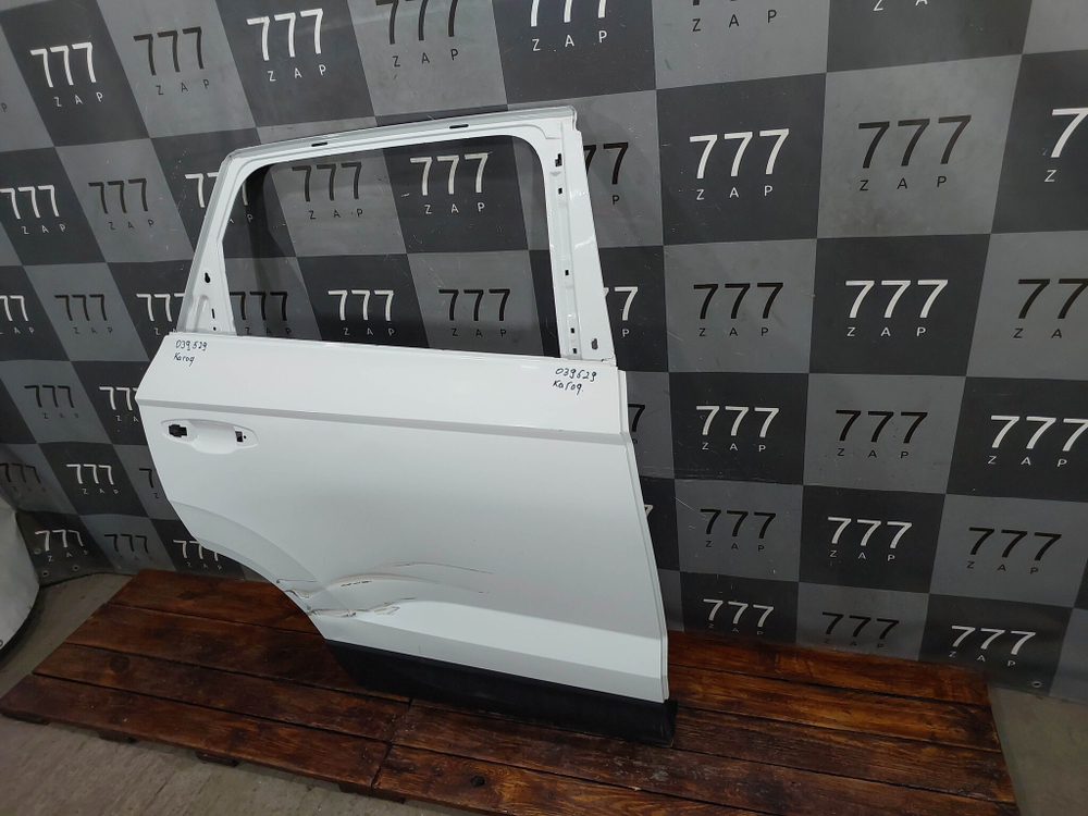 Дверь задняя правая Skoda Karoq 17-нв Б/У Оригинал 575833052H