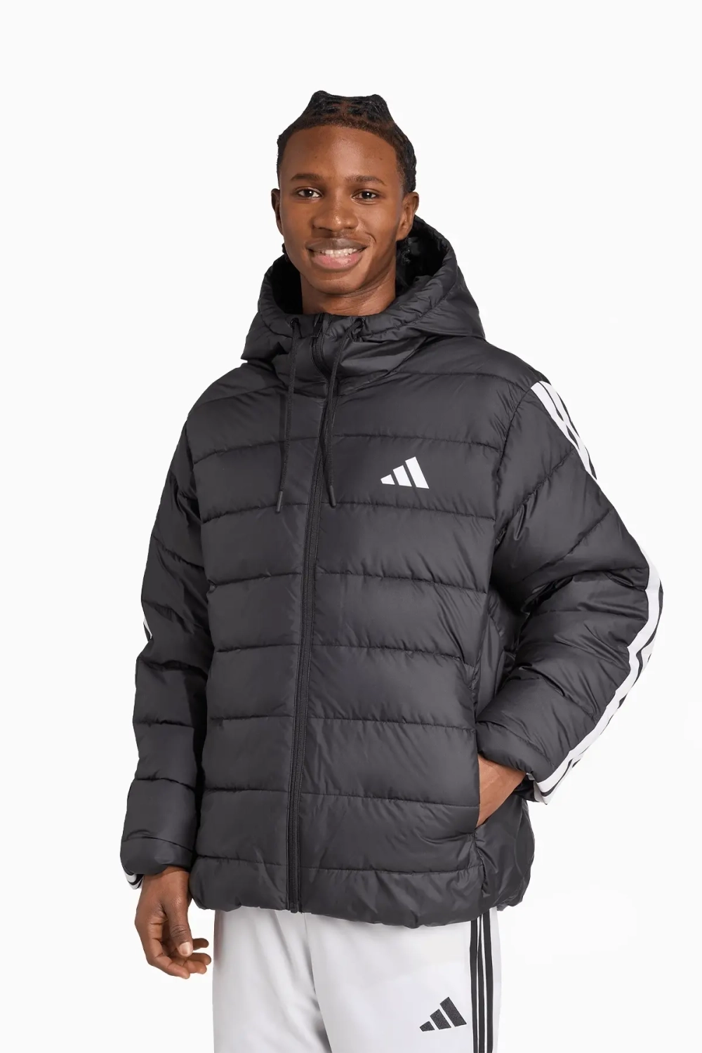 Куртка adidas Essentials CLIMAWARM 3-Stripes Synthetic Down - черный