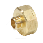 Переход латунь Ду 32х25 (1 1/4"х1") ВР/НР VALFEX VF.592.L.114.100