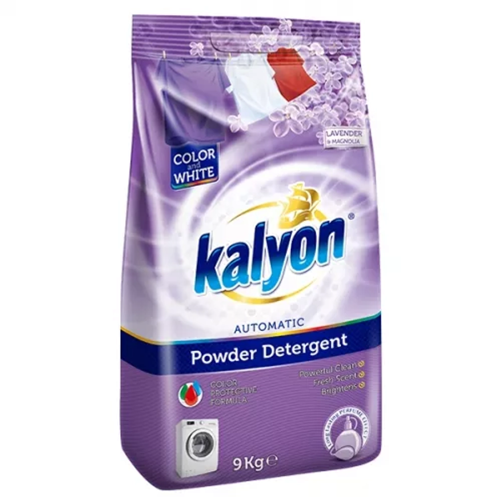 Kalyon 9кг стиральный порошок Lavender&magnolia