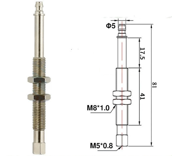 M8-l80 (pointed head) can rotate