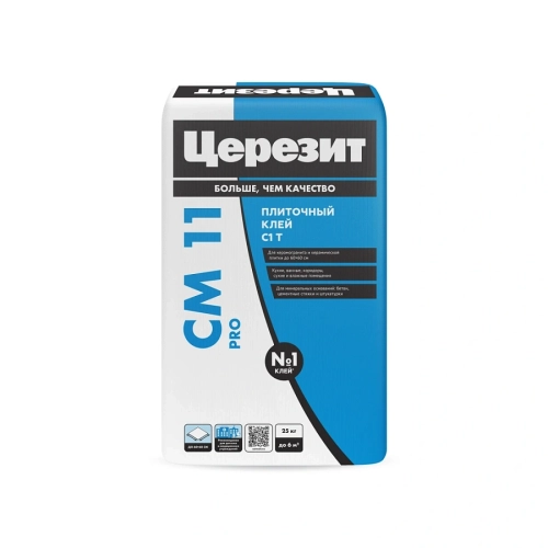 Клей плиточный Церезит СМ 11 PRO 25 кг