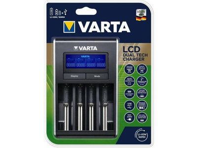 VARTA LCD Dual Tech Charger 57676101401, шт