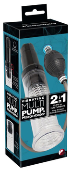 Вакуумная помпа-мастурбатор Vibrating Multi Pump   Masturbator