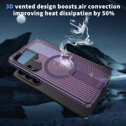 Прозрачный чехол Mesh Pro Magnetic Case для Samsung Galaxy S26 Ultra