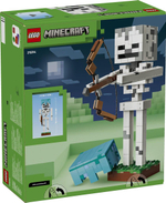 Конструктор Лего Майнкрафт Скелет 21594 | LEGO Minecraft The Skeleton | фигурка скелета | 502 детали | 10+
