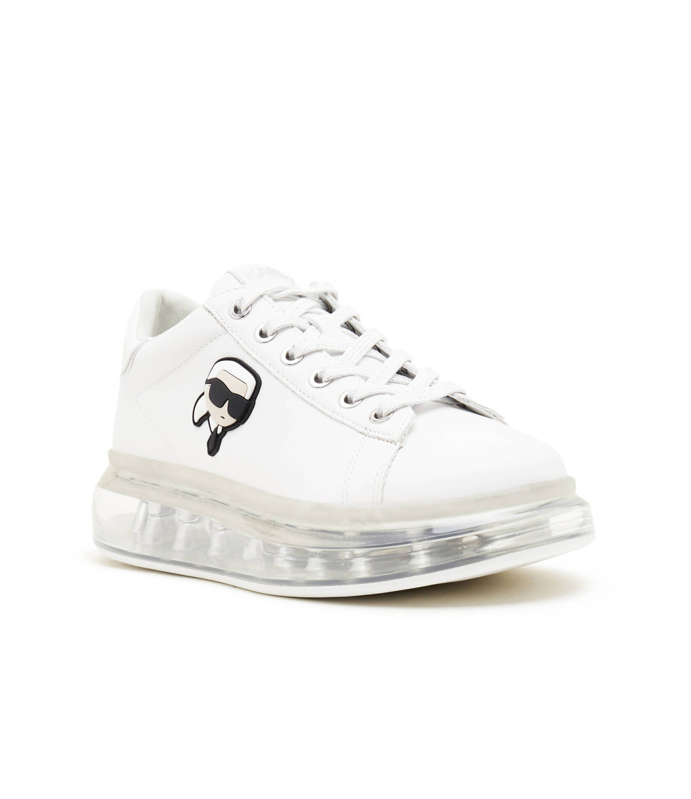 Кожаные кроссовки kapri kushion Karl Lagerfeld - белый(KL62630N)