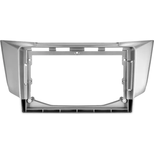 Комплект рамки с разъёмами 9" Toyota Harrier 2003-2013, Lexus RX300 2003-2009 монохром вниз)