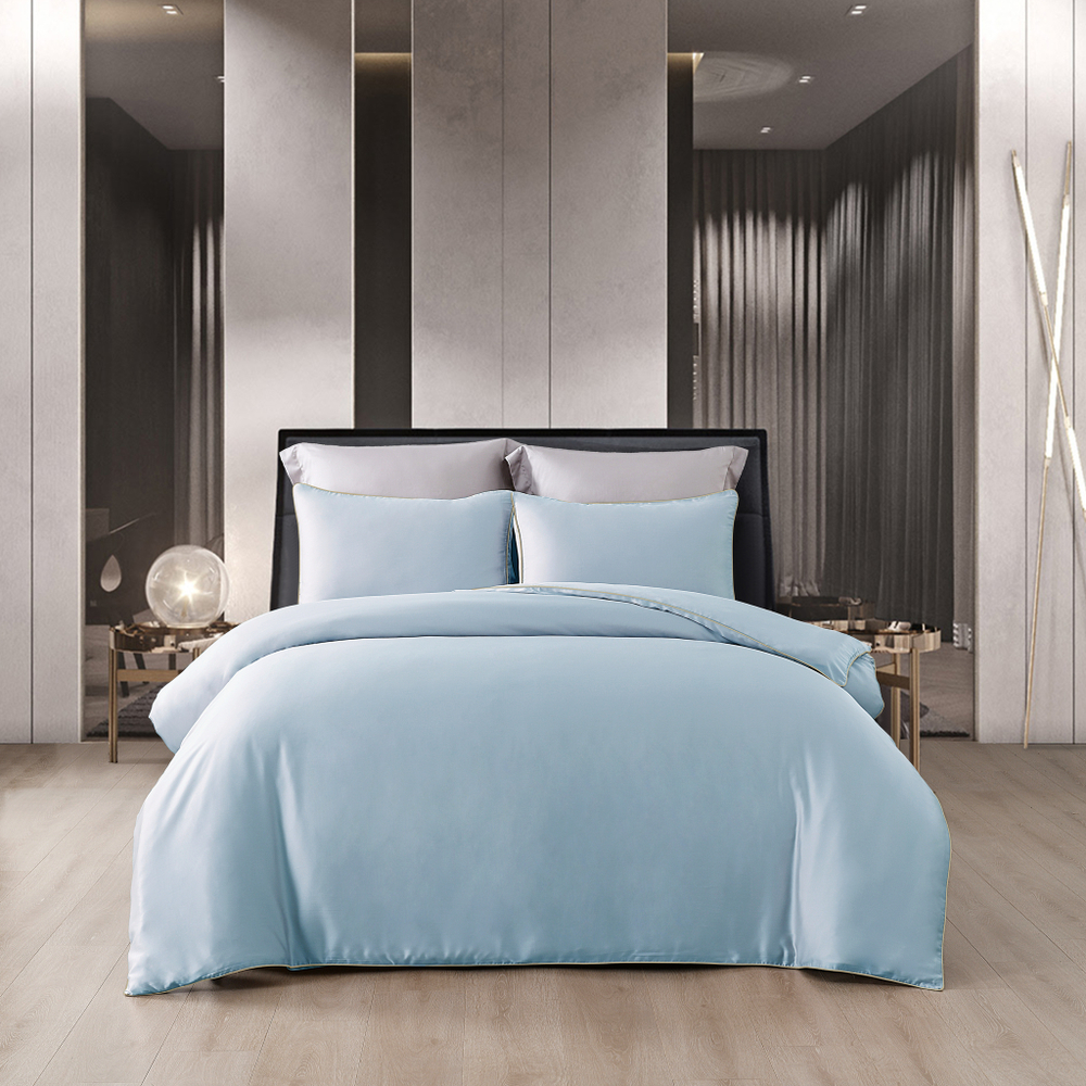 Постельное белье 2 спальное евро Luxe Dream Infinity Sky T1023E