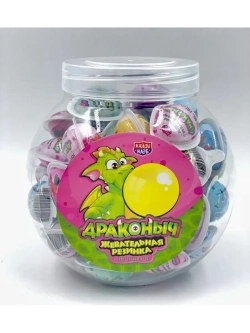Жевательная резинка Драконыч с начинкой