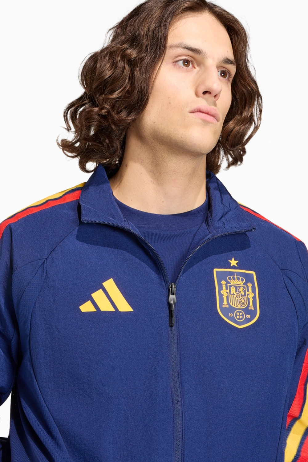 Кофта adidas Spain 2026 Anthem - темно-синий